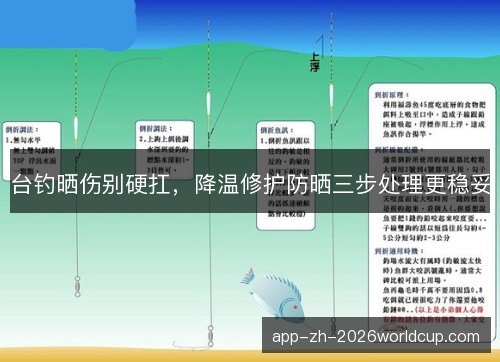 台钓晒伤别硬扛，降温修护防晒三步处理更稳妥